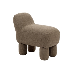 Design House Stockholm Uno Puf 50 cm Brun