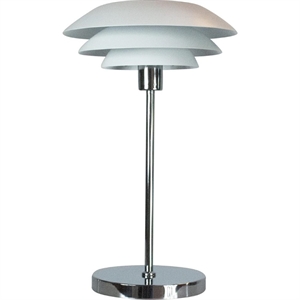 Dyberg Larsen DL31 Bordlampe Hvid