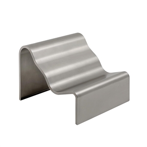 Muuto Dream View Bænk 100 cm Børstet Aluminium