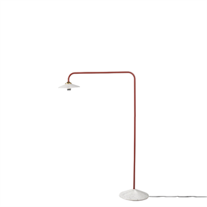 Valerie Objects Standing Lamp N°1 Gulvlampe Marmor/Menie Red