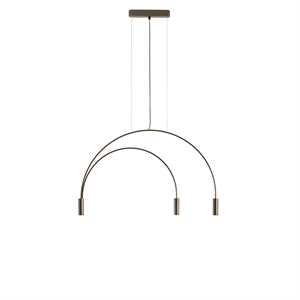 Estiluz Volta 3 Pendel 3000K Bronze