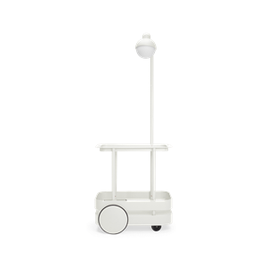 Fatboy Jolly Trolley Rullevogn Med Lampe Lysegrå