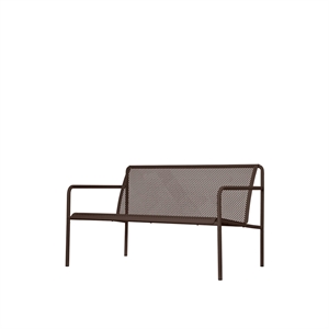Ferm Living Dapple 2-Seater Udendørs Lounge Sofa Dark Chocolate