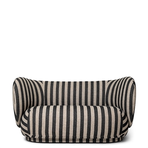 Ferm Living Rico Sofa 2 seater Louisiana Sand/Sort