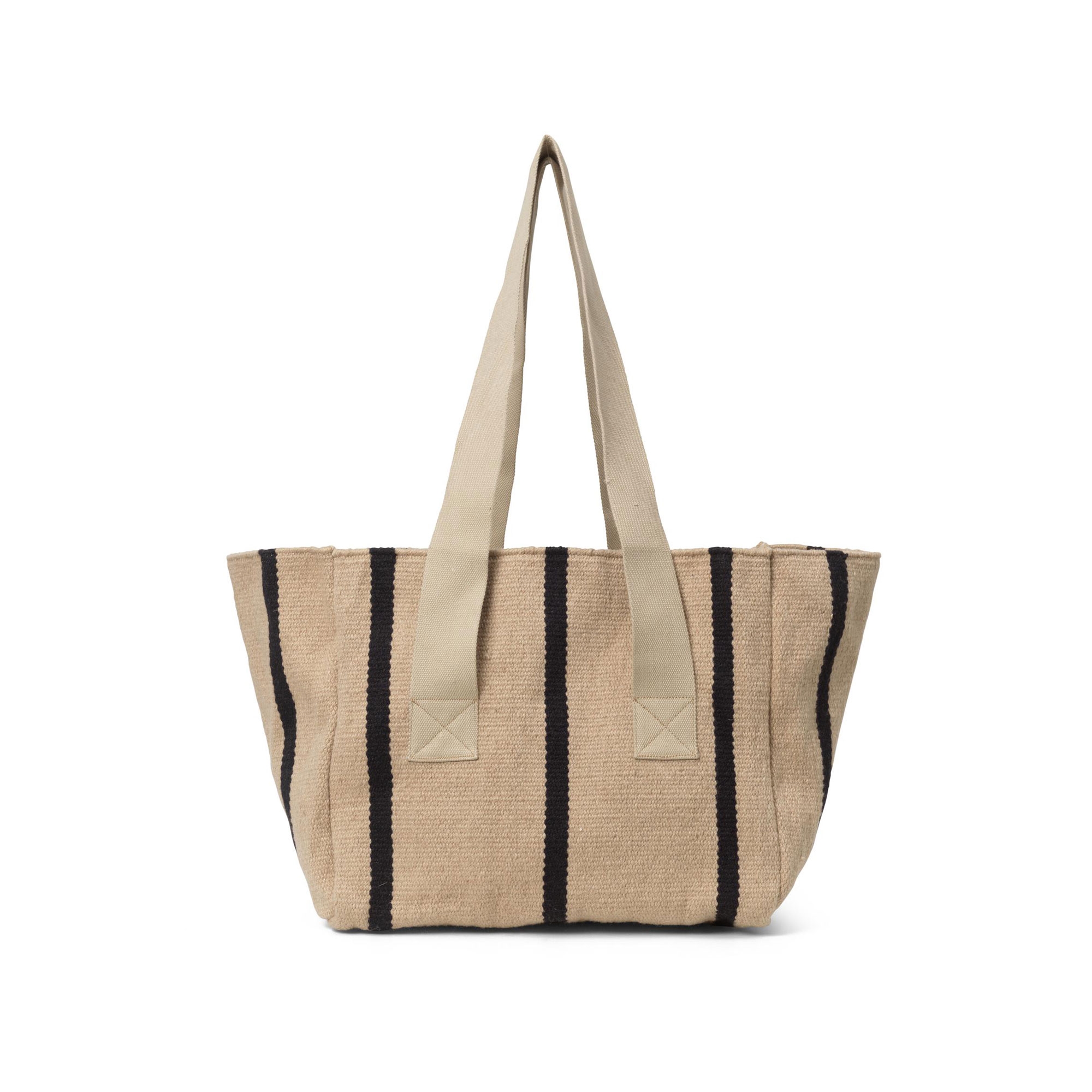 Ferm Living Picnic Bag Taske Sand/Sort | AndLight