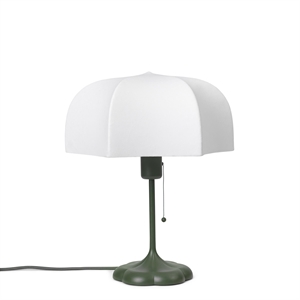 Ferm Living Poem Bordlampe Hvid/Græs Grøn