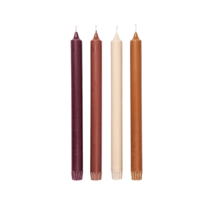 Ferm Living Pure Candles Stearinlys 4 stk.
