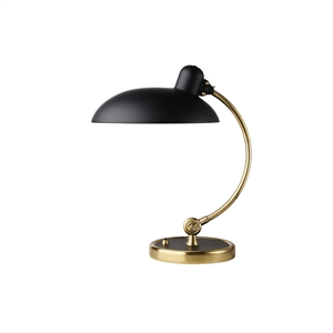 Fritz Hansen Kaiser Idell 6631 Luxus Bordlampe Mat Sort & Messing - Special Edition