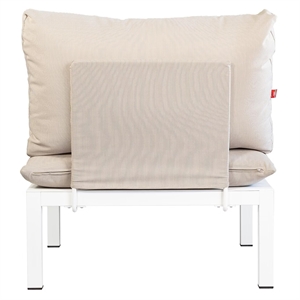 Fiam Domino Metal Part Til Ryglæn/Armlæn Beige