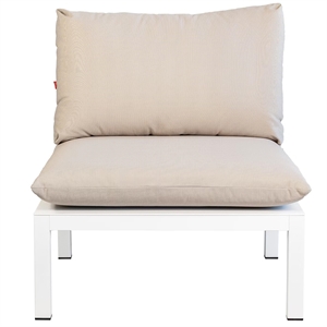 Fiam Domino Pude & Ryglæn Beige
