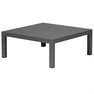 Fiam Domino Udendørs Sofabord 70x70 Antracit