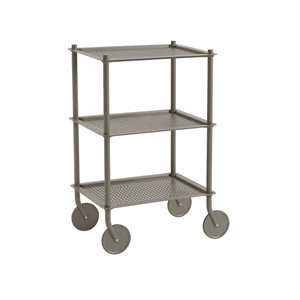 Muuto Flow Trolley 3-Layer Vogn Taupe