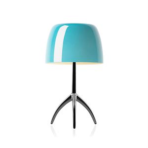 Foscarini Lumiere Bordlampe Piccola Turkis