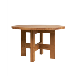 Frama Farmhouse Trestle Spisebord Ø120 Natural Eg