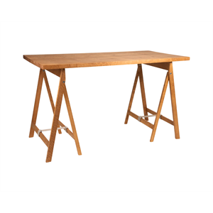 Frama Folding Flat Trestle Spisebord Varm Brun