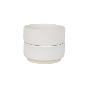 Frama Otto Ceramic Skål Sæt af 2 Medium Natural