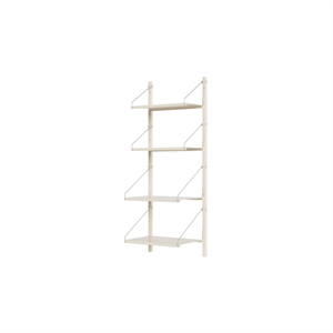 Frama Shelf Library Single Section Hylde 108,4x40 Varm Hvid