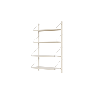 Frama Shelf Library Single Section Hylde 108,4x60 Varm Hvid