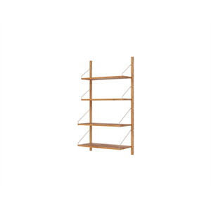 Frama Shelf Library Single Section Reol 114,8x60 Natural Eg