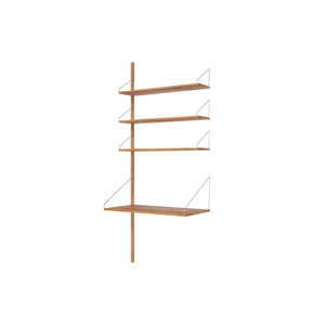 Frama Shelf Library Add-On Desk Section Hylde 185,2x80 Natural Eg