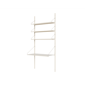 Frama Shelf Library Desk Section Reol 185,2x80 Varm Hvid