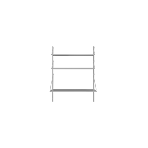 Frama Shelf Library Desk Section Reol 108,4x80 Rustfri Stål