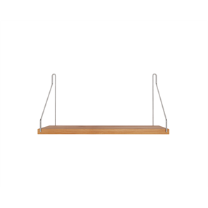 Frama Single Shelf Hylde 20x40 Olieret Eg/Rustfri Stål