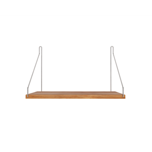 Frama Single Shelf Hylde 27x40 Olieret Eg/Rustfri Stål