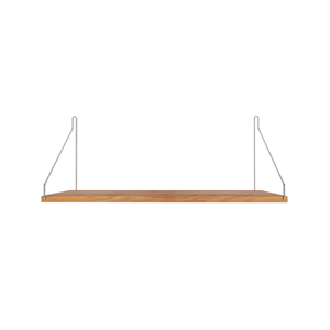 Frama Single Shelf Hylde 27x60 Olieret Eg/Rustfri Stål