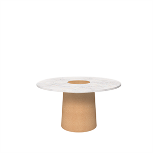 Frama Sintra Spisebord Hvid Marmor/Kork
