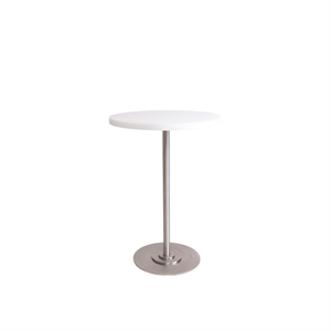 Frama Table 57 Spisebord Ø55 Hvid/Rustfri Stål