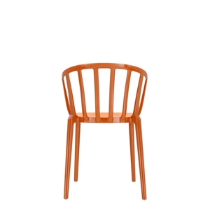 Kartell VENICE Spisebordsstol Rusty Orange