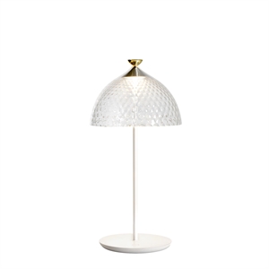 Kartell PUMO Bordlampe Transparent/Hvid