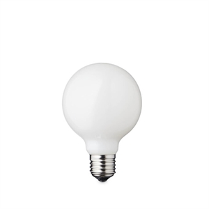 Design By Us Globe E27 Pære Ø8 Milky