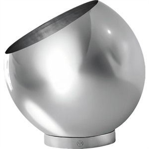 AYTM GLOBE Potteplante Ø17 Sølv