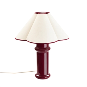 Tala Heath Bordlampe Port Red
