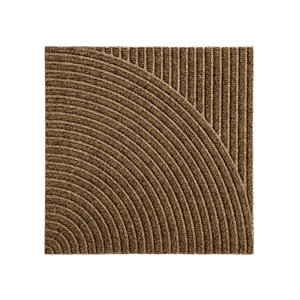 Heymat Vertical & Circular Dørmåtte Zen Beige