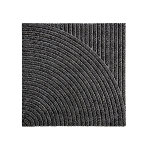 Heymat Vertical & Circular Dørmåtte Zen Grey