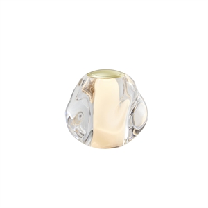 Loom Design Ice Ball Transportabel Lampe Transparant/Guld