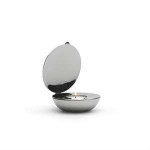 Design House Stockholm Shell Fyrfadsholder Nikkel