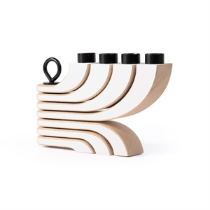 Design House Stockholm Nordic Light 4-Arms Lysestage Hvid