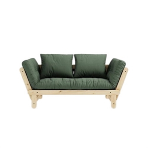 Karup Beat Sofa Med Madras 756 Olive Green/Raw