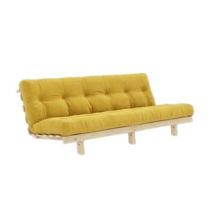 Karup Lean Sovesofa Med Alpha Madras 130x200 Honning/Raw