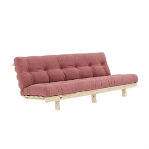 Karup Lean Sovesofa Med Alpha Madras 130x200 Sorbet Pink/Raw