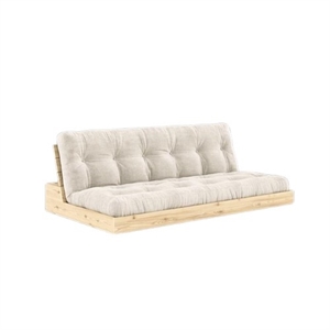 Karup Base Sovesofa Med 5-Lags Madras Klar/Ivory