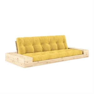 Karup Base Sovesofa Med Sidekasse & 5-Lags Madras Klar/Honning