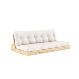 Karup Base Sovesofa Med 5-Lags Madras Klar/Natural