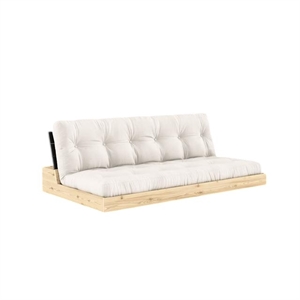 Karup Base Sovesofa Med 5-Lags Madras Black Night/Natural