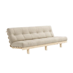 Karup Lean Sovesofa Med Alpha Madras 130x200 Beige/Raw