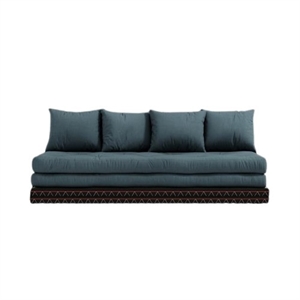 Karup Chico Sofa M. Madras 80x200 757 Petrol Blue